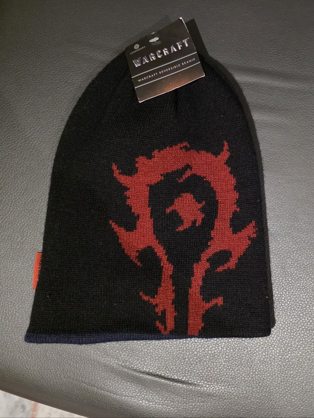 Official World of Warcraft licensed Reversible Knit Beanie